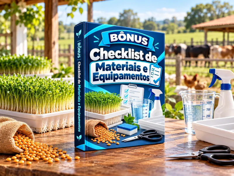 Bônus Checklist de Materiais e Equipamentos