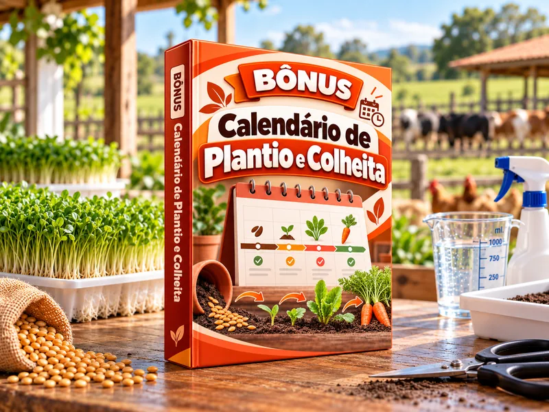 Bônus Calendário de Plantio e Colheita